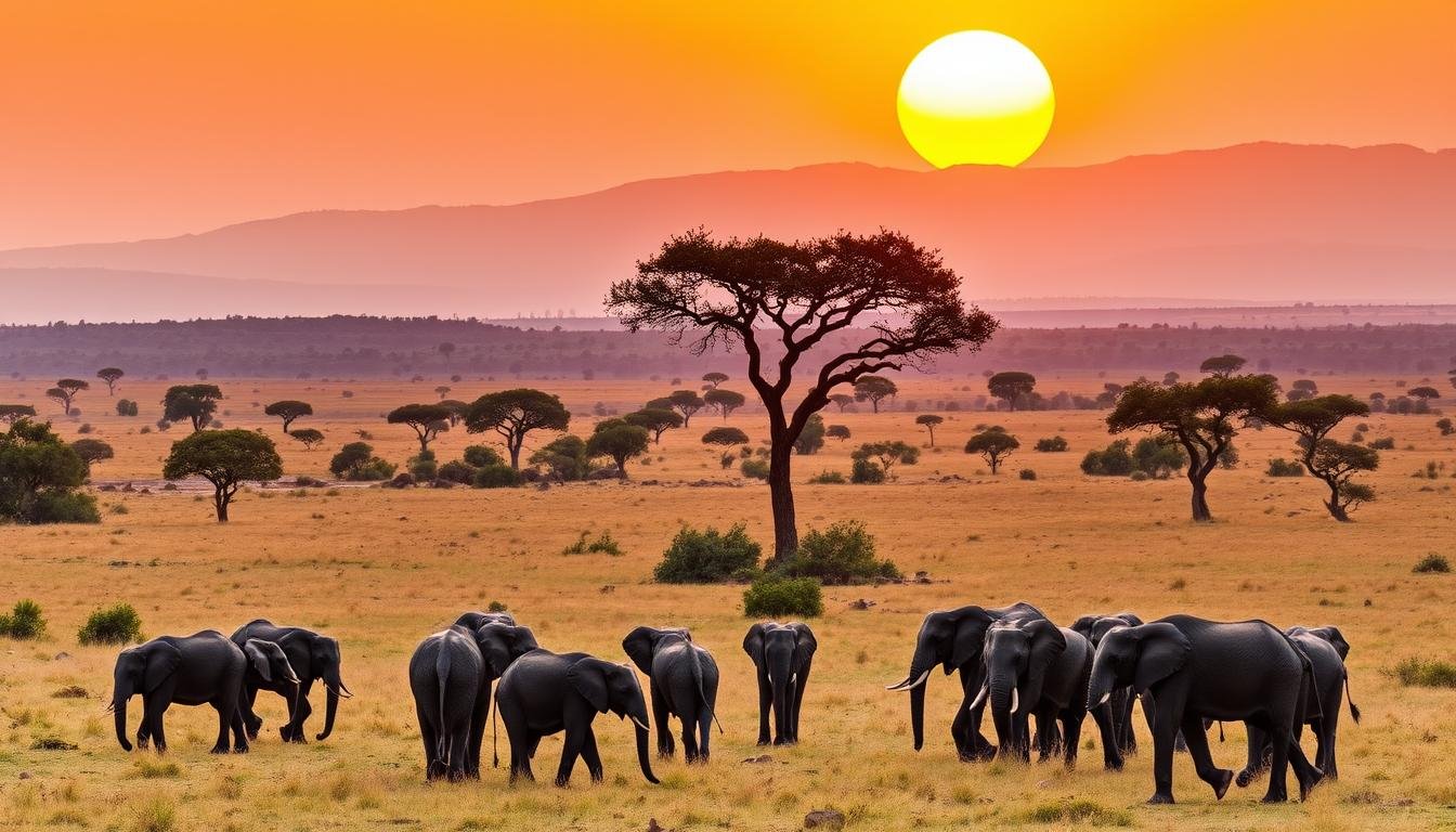 Elephants in Tarangire National Park