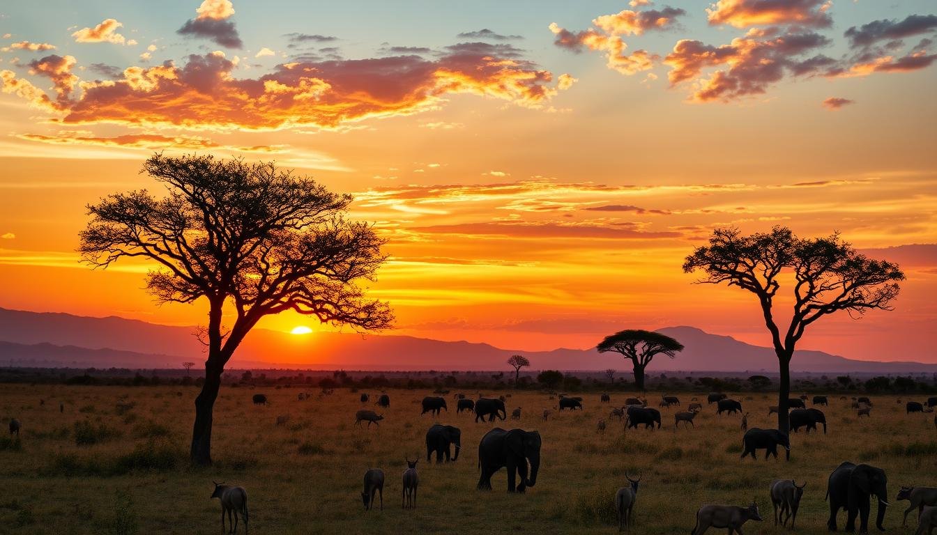 Tanzania safari landscape