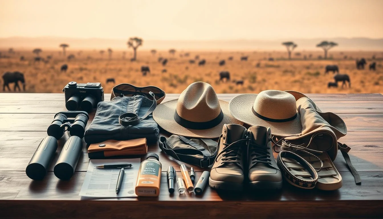 tanzania safari packing list