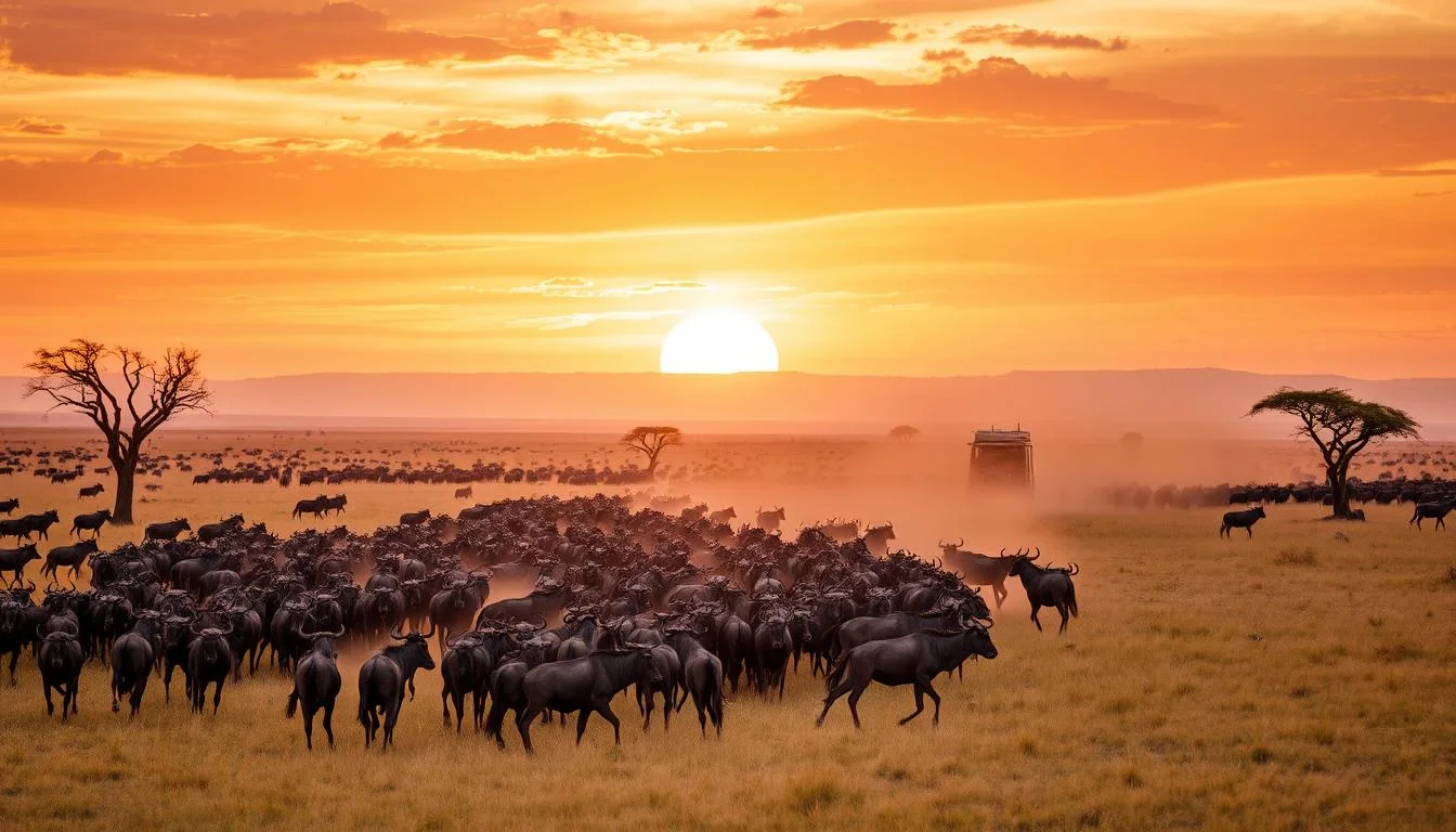 tanzania wildebeest migration